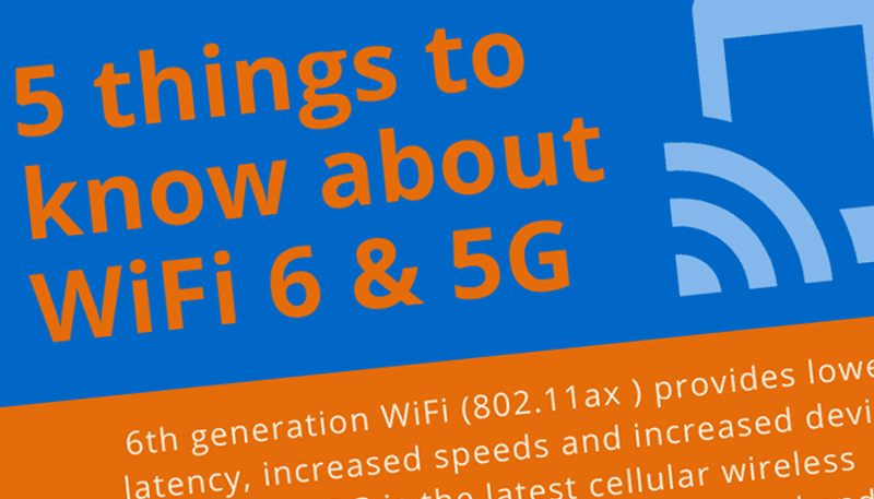 WiFi 6 vs 5G… how does it all fit together?
